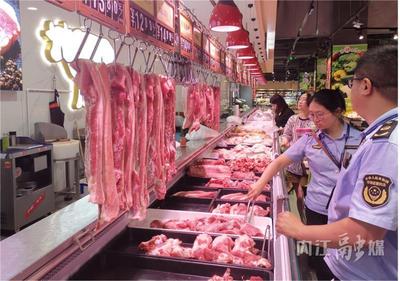 守護“舌尖上的安全” 資中縣開展鮮肉市場專項監督檢查，保障肉制品銷售安全
